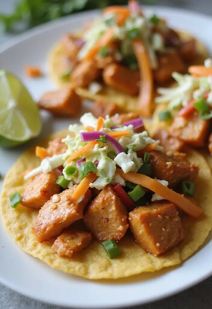 30 Mexican Chicken Tostada Recipes Packed with Flavor 153 30 Mexican Chicken Tostada Recipes Packed with Flavor - 25. Thai Chicken Tostada