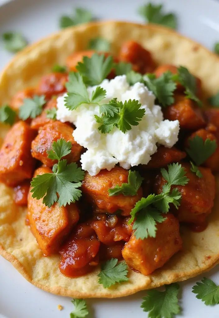 30 Mexican Chicken Tostada Recipes Packed with Flavor 15 30 Mexican Chicken Tostada Recipes Packed with Flavor - 3. Chipotle Chicken Tostada