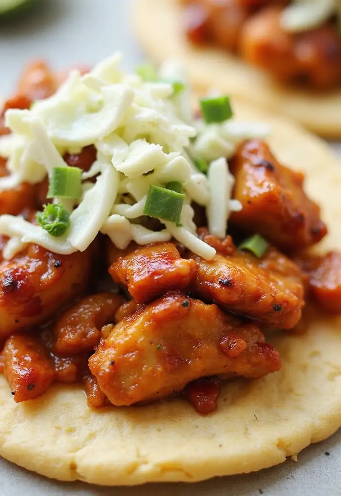 30 Mexican Chicken Tostada Recipes Packed with Flavor 22 30 Mexican Chicken Tostada Recipes Packed with Flavor - 4. BBQ Chicken Tostadas