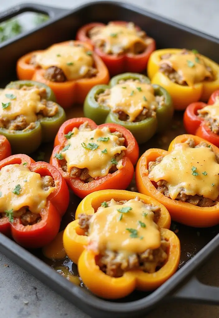30 Mexican Food Recipes Perfect for Any Party or Gathering 61 30 Mexican Food Recipes Perfect for Any Party or Gathering - 11. Mexican Stuffed Peppers