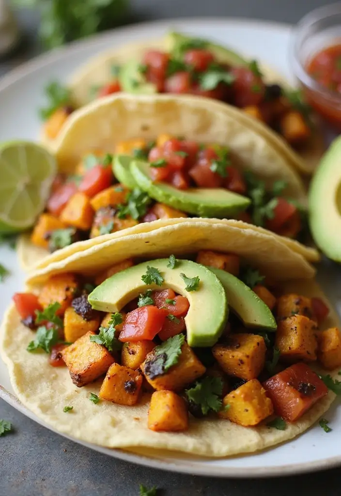30 Mexican Food Recipes Perfect for Any Party or Gathering 149 30 Mexican Food Recipes Perfect for Any Party or Gathering - 27. Vegetarian Tacos