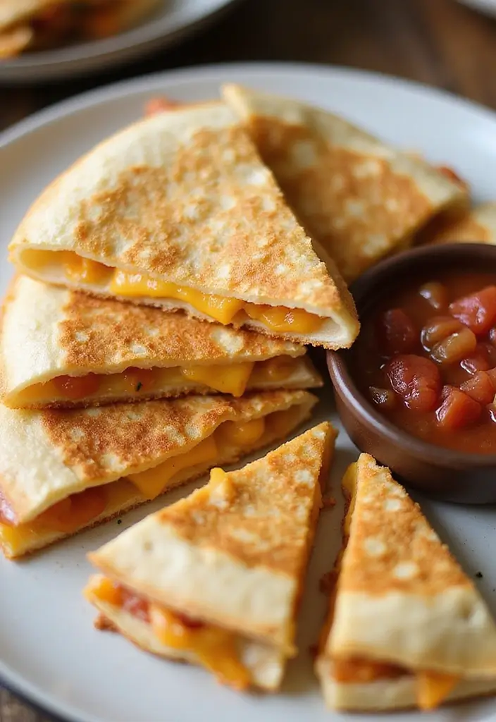 30 Mexican Food Recipes Perfect for Any Party or Gathering 30 30 Mexican Food Recipes Perfect for Any Party or Gathering - 6. Quesadillas with Cheese and Spinach