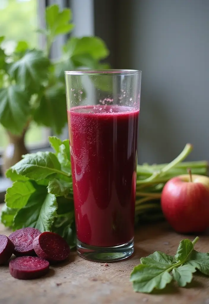 30 Mexican Green Juice Recipes for a Healthy Boost 75 30 Mexican Green Juice Recipes for a Healthy Boost - 13. Beetroot Green Juice