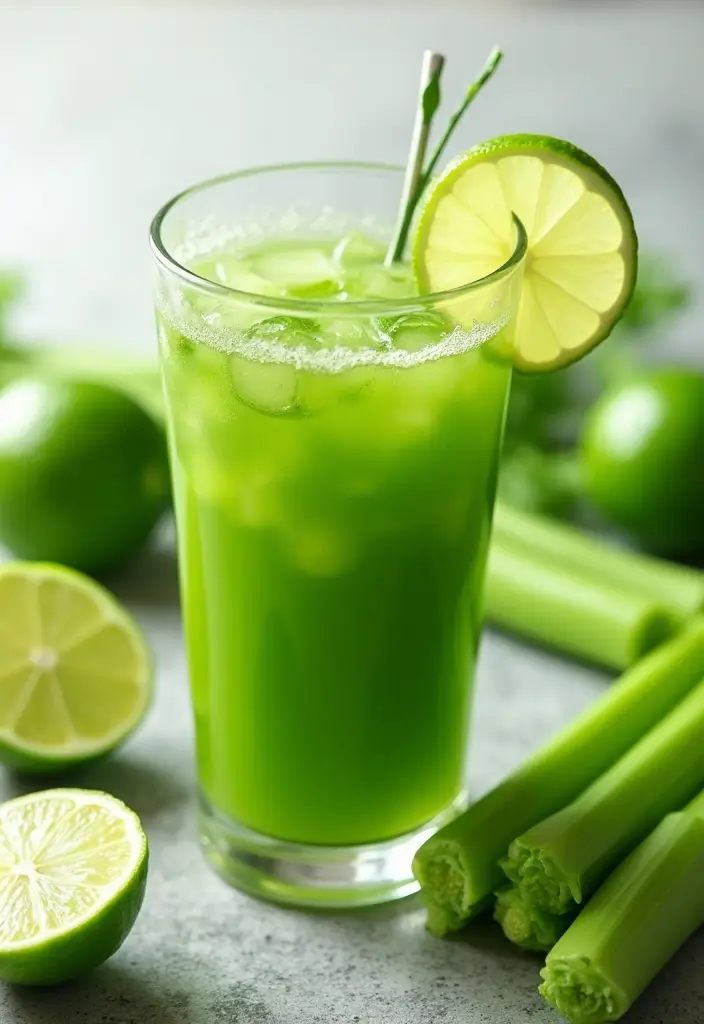 30 Mexican Green Juice Recipes for a Healthy Boost 101 30 Mexican Green Juice Recipes for a Healthy Boost - 17. Celery Leaf Juice
