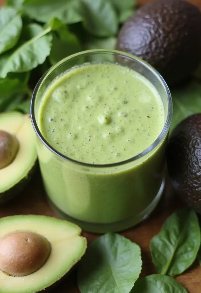 30 Mexican Green Juice Recipes for a Healthy Boost 141 30 Mexican Green Juice Recipes for a Healthy Boost - 25. Creamy Avocado Spinach Juice
