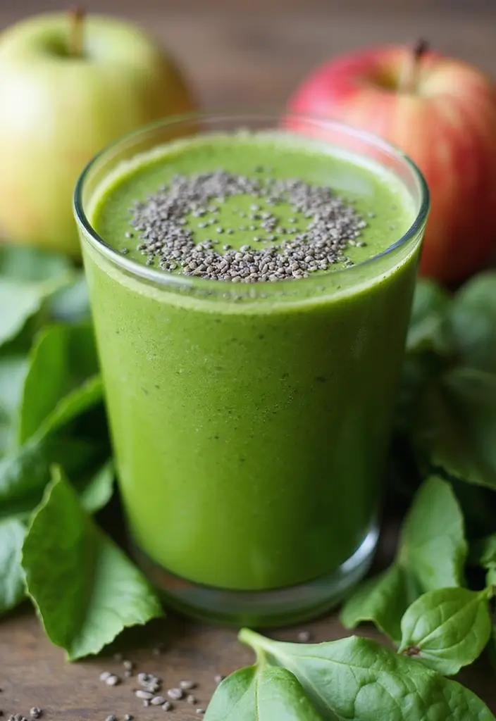 30 Mexican Green Juice Recipes for a Healthy Boost 148 30 Mexican Green Juice Recipes for a Healthy Boost - 26. Spinach Chia Juice
