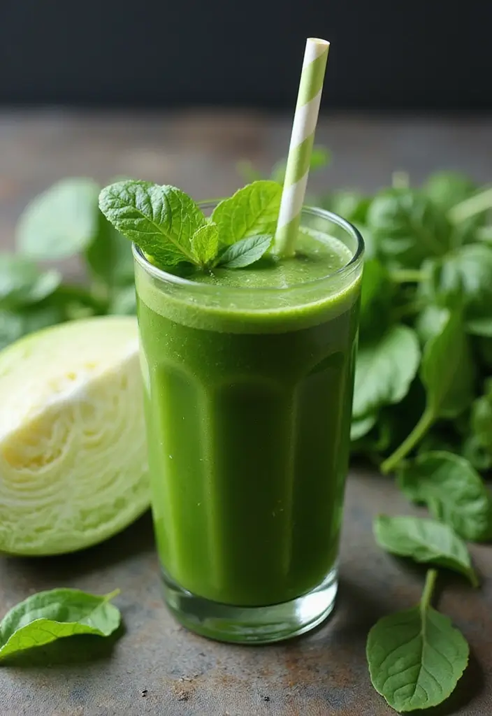 30 Mexican Green Juice Recipes for a Healthy Boost 160 30 Mexican Green Juice Recipes for a Healthy Boost - 28. Cabbage Green Juice