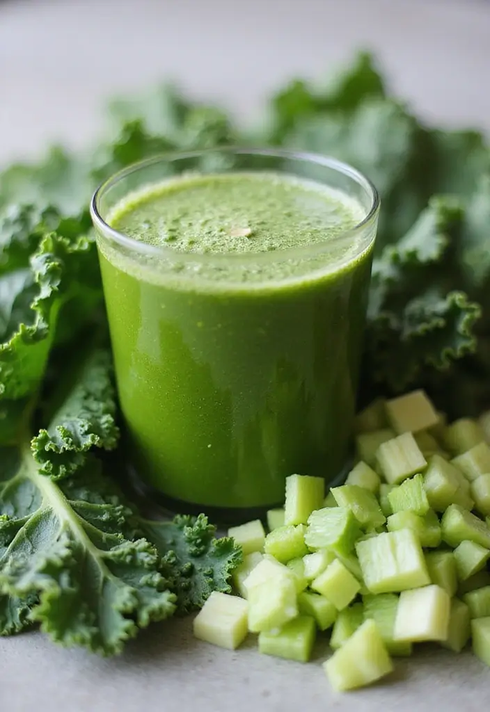 30 Mexican Green Juice Recipes for a Healthy Boost 174 30 Mexican Green Juice Recipes for a Healthy Boost - 30. Kale Celery Juice