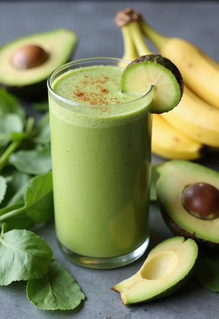 30 Mexican Green Juice Recipes for a Healthy Boost 23 30 Mexican Green Juice Recipes for a Healthy Boost - 5. Avocado Green Smoothie Juice