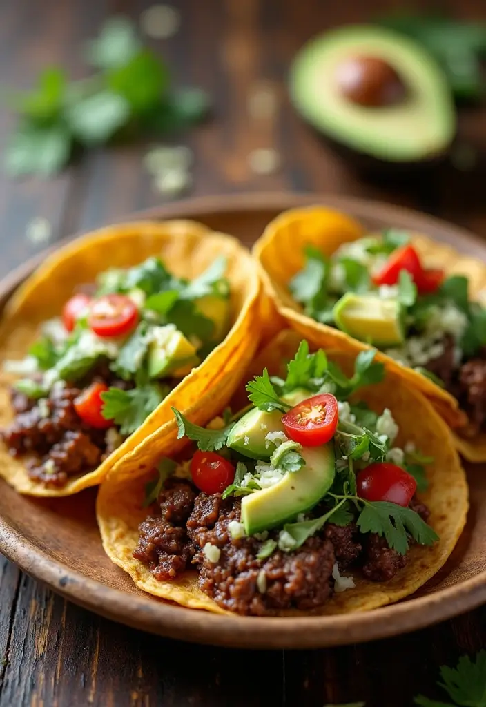 30+ Mexican Ground Beef Recipes for Easy Family Dinners - 1. Classic Beef Tacos