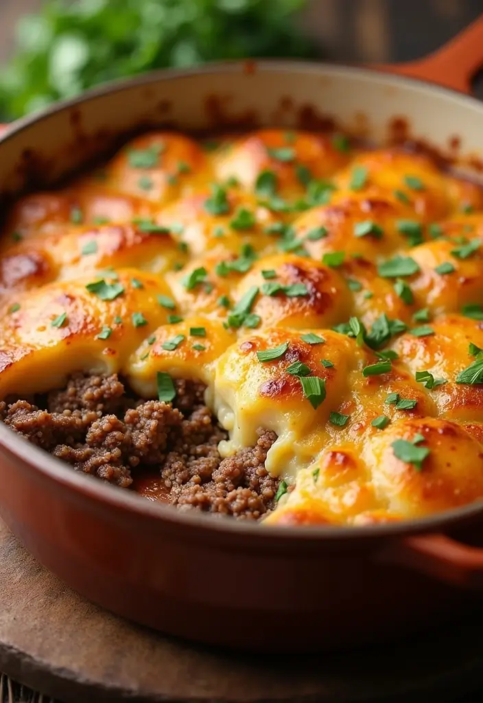 30+ Mexican Ground Beef Recipes for Easy Family Dinners - 23. Ground Beef and Potato Casserole