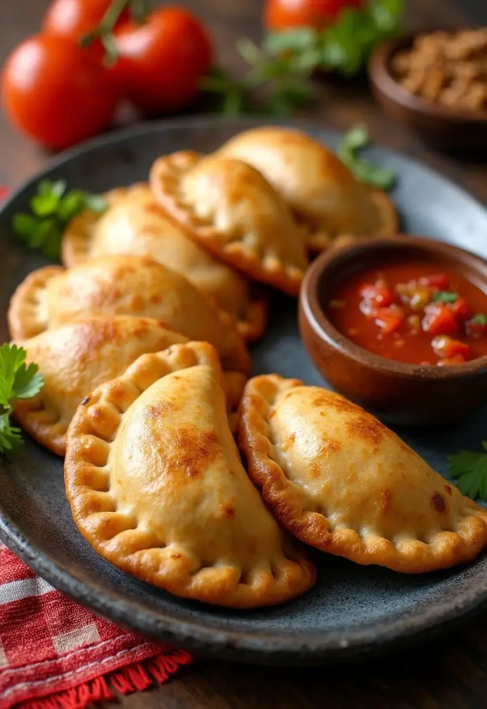 30+ Mexican Ground Beef Recipes for Easy Family Dinners - 24. Beef and Corn Empanadas