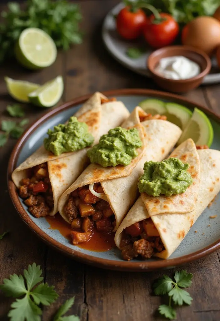 30+ Mexican Ground Beef Recipes for Easy Family Dinners - 3. Spicy Beef Burritos