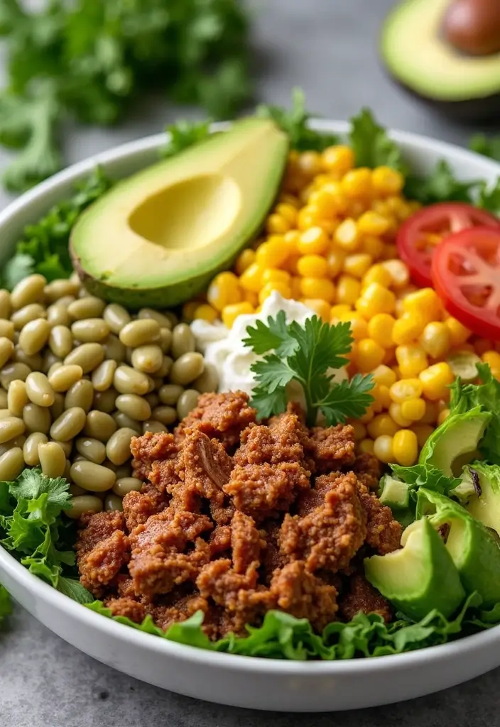 30+ Mexican Pulled Pork Crock Pot Recipes for Easy Dinners 102 30+ Mexican Pulled Pork Crock Pot Recipes for Easy Dinners - 16. Southwest Pulled Pork Salad