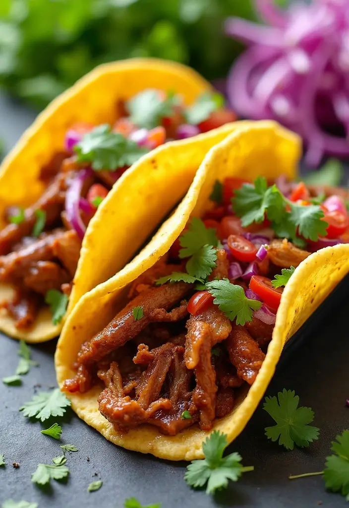 30+ Mexican Pulled Pork Crock Pot Recipes for Easy Dinners 123 30+ Mexican Pulled Pork Crock Pot Recipes for Easy Dinners - 19. Ginger Teriyaki Pulled Pork Tacos