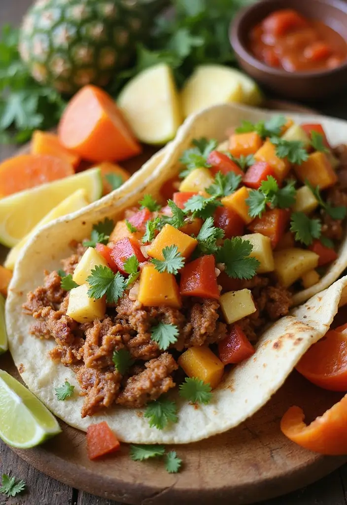 30+ Mexican Pulled Pork Crock Pot Recipes for Easy Dinners 130 30+ Mexican Pulled Pork Crock Pot Recipes for Easy Dinners - 20. Caribbean Jerk Pulled Pork Tacos
