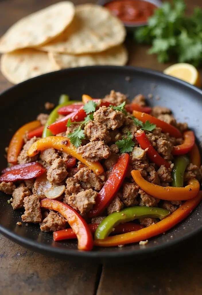 30+ Mexican Pulled Pork Crock Pot Recipes for Easy Dinners 175 30+ Mexican Pulled Pork Crock Pot Recipes for Easy Dinners - 27. Pulled Pork Fajitas