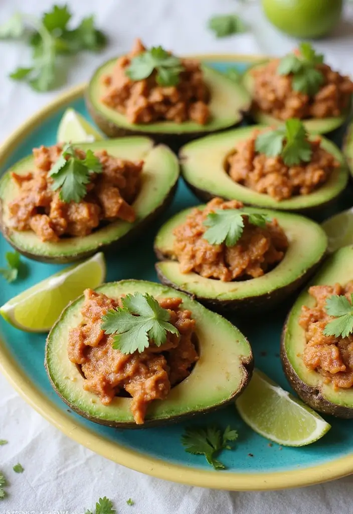 30+ Mexican Pulled Pork Crock Pot Recipes for Easy Dinners 187 30+ Mexican Pulled Pork Crock Pot Recipes for Easy Dinners - 29. Pulled Pork Stuffed Avocado