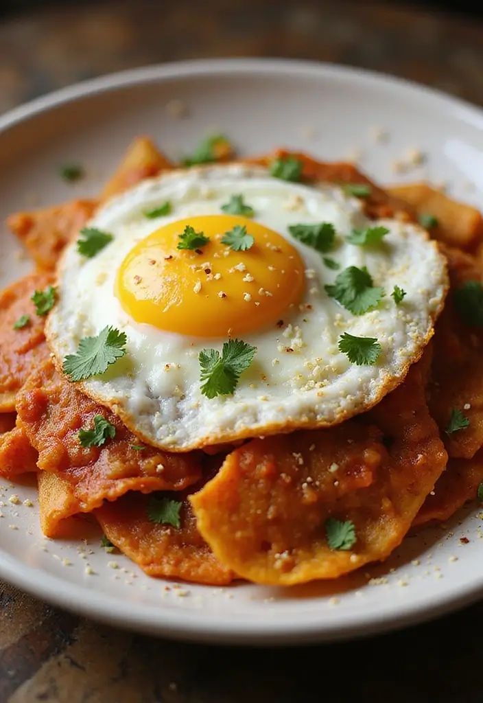 30 Mexican Recipes with Corn Tortillas You’ll Want to Try Tonight 23 30 Mexican Recipes with Corn Tortillas You’ll Want to Try Tonight - 5. Chilaquiles Rojos