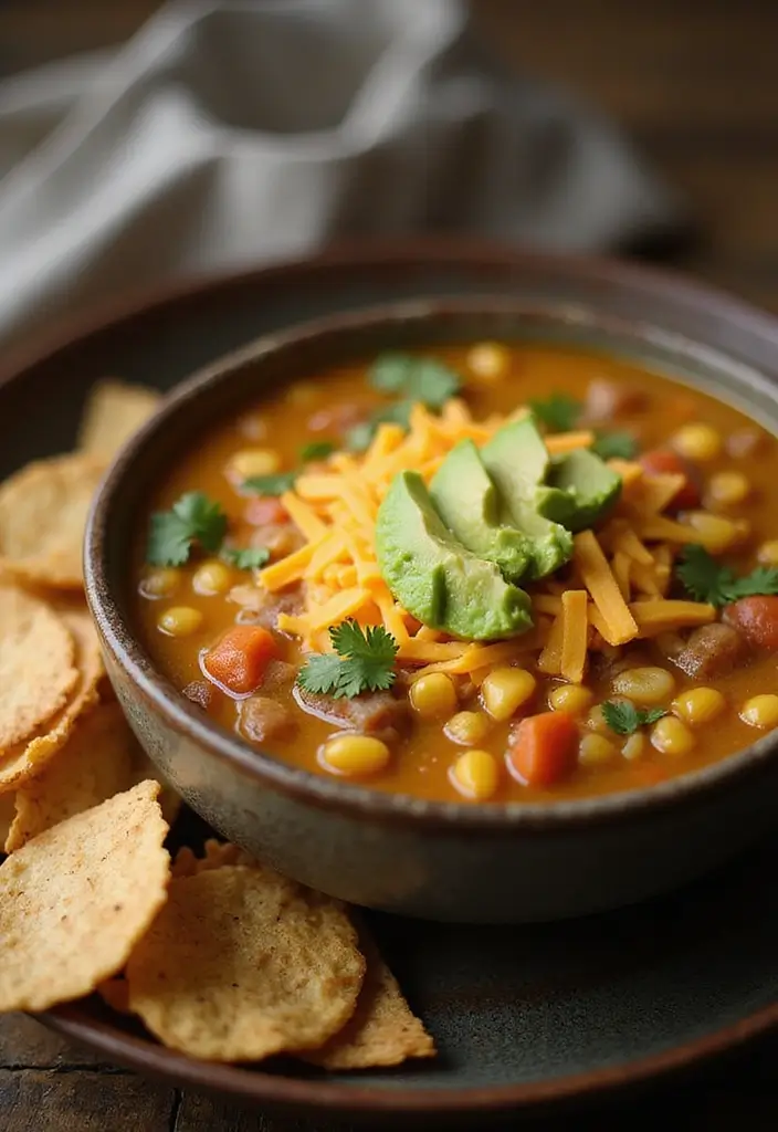 30 Mexican Recipes with Corn Tortillas You’ll Want to Try Tonight 30 30 Mexican Recipes with Corn Tortillas You’ll Want to Try Tonight - 6. Corn Tortilla Soup