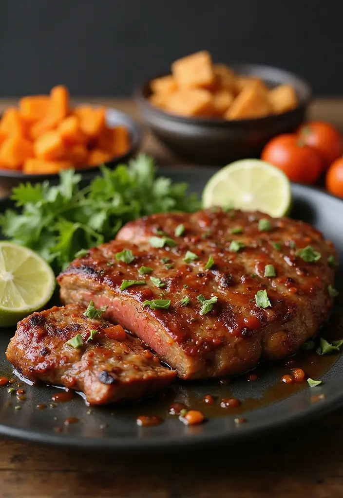 30 Mexican Sirloin Steak Recipes for Meat Lovers - 16. Spicy Sriracha Sirloin Steak