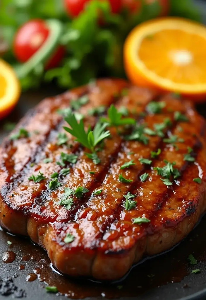 30 Mexican Sirloin Steak Recipes for Meat Lovers - 19. Zesty Orange Glazed Sirloin Steak