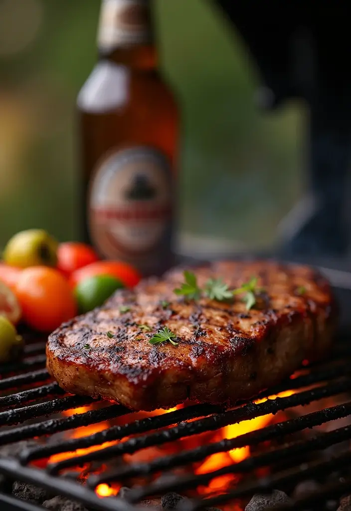 30 Mexican Sirloin Steak Recipes for Meat Lovers - 4. Beer Marinated Grilled Sirloin Steak