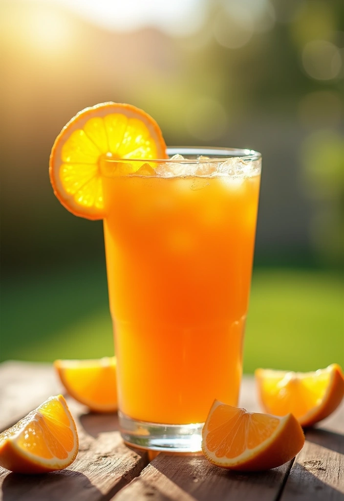 30 Non-Alcoholic Mexican Drink Recipes for Any Occasion - 14. Orange Agua Fresca