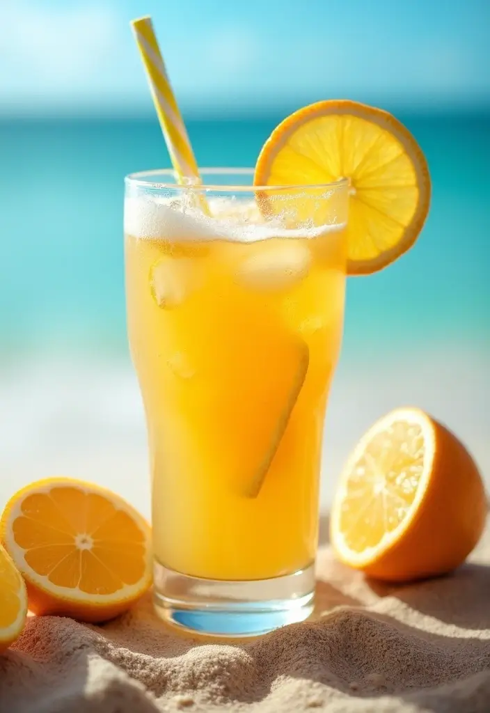 30 Non-Alcoholic Mexican Drink Recipes for Any Occasion - 30. Tropical Citrus Agua Fresca