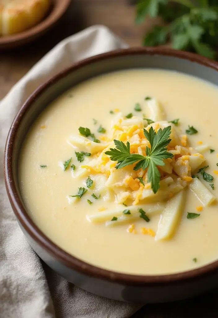 30 Recipes Using Mexican Crema for Rich Flavor - 13. Creamy Potato Soup with Mexican Crema