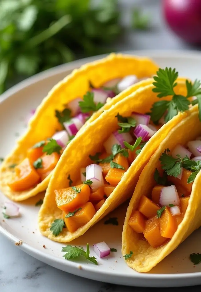 30 Recipes Using Mexican Crema for Rich Flavor - 20. Creamy Butternut Squash Tacos