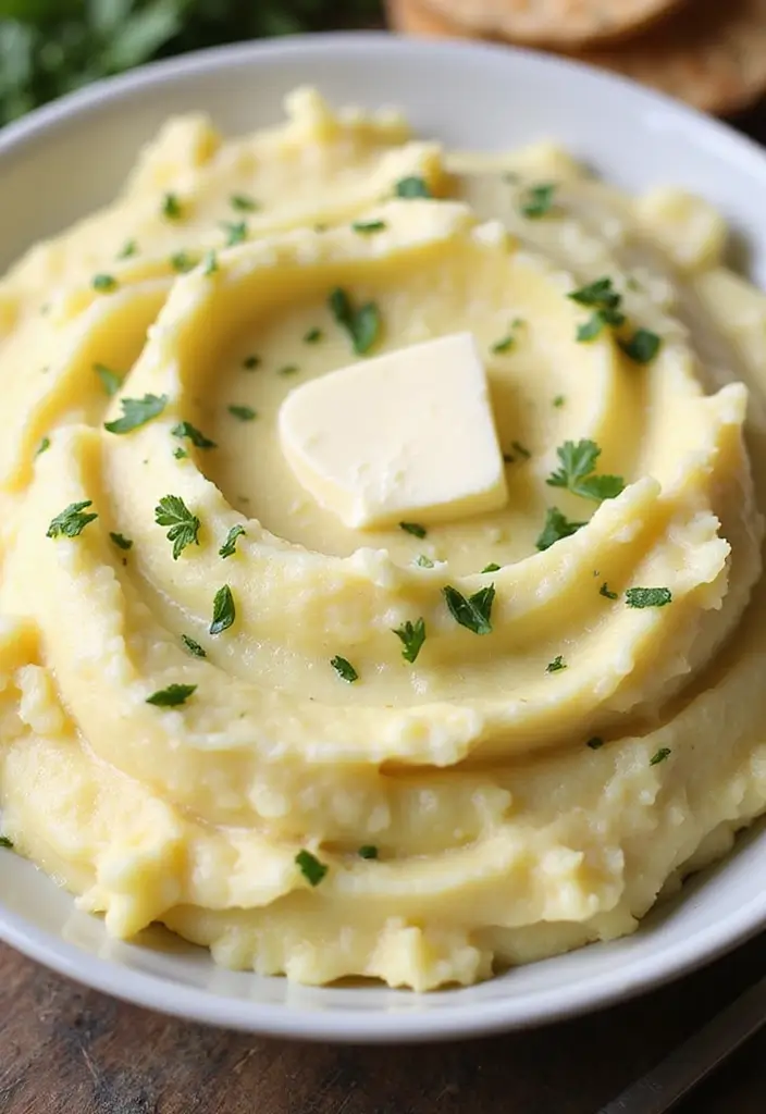 30 Recipes Using Mexican Crema for Rich Flavor - 25. Creamy Garlic Mashed Potatoes