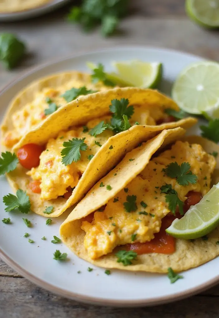 30 Recipes Using Mexican Crema for Rich Flavor - 26. Creamy Egg Tacos