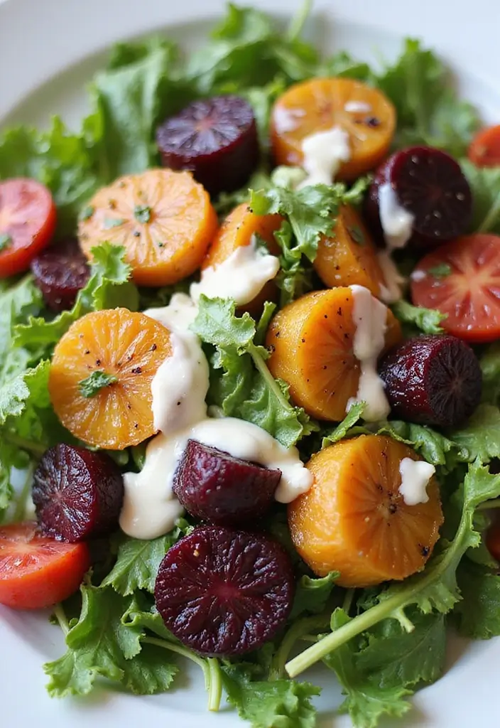 30 Recipes Using Mexican Crema for Rich Flavor - 27. Creamy Roasted Beet Salad
