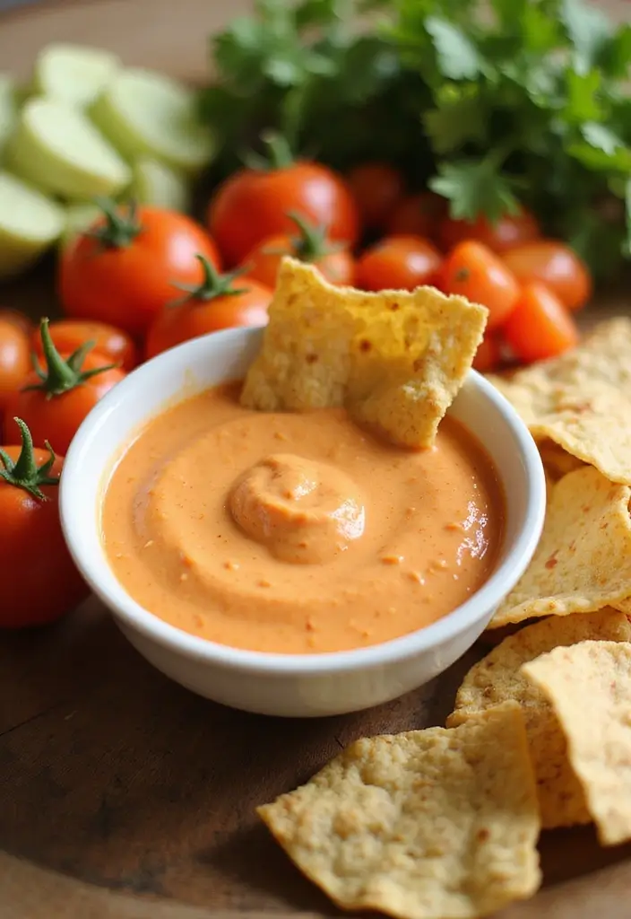 30 Recipes Using Mexican Crema for Rich Flavor - 3. Spicy Crema Dipping Sauce