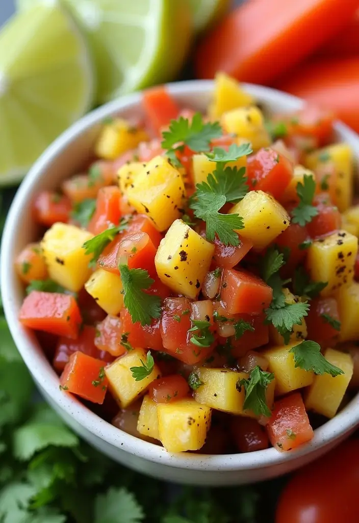 30 Whole30 Mexican Recipes That Are Clean and Delicious 69 30 Whole30 Mexican Recipes That Are Clean and Delicious - 13. Grilled Pineapple Salsa
