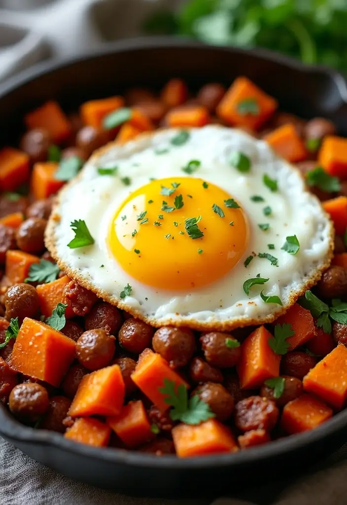 30 Whole30 Mexican Recipes That Are Clean and Delicious 81 30 Whole30 Mexican Recipes That Are Clean and Delicious - 15. Mexican Chorizo and Sweet Potato Hash