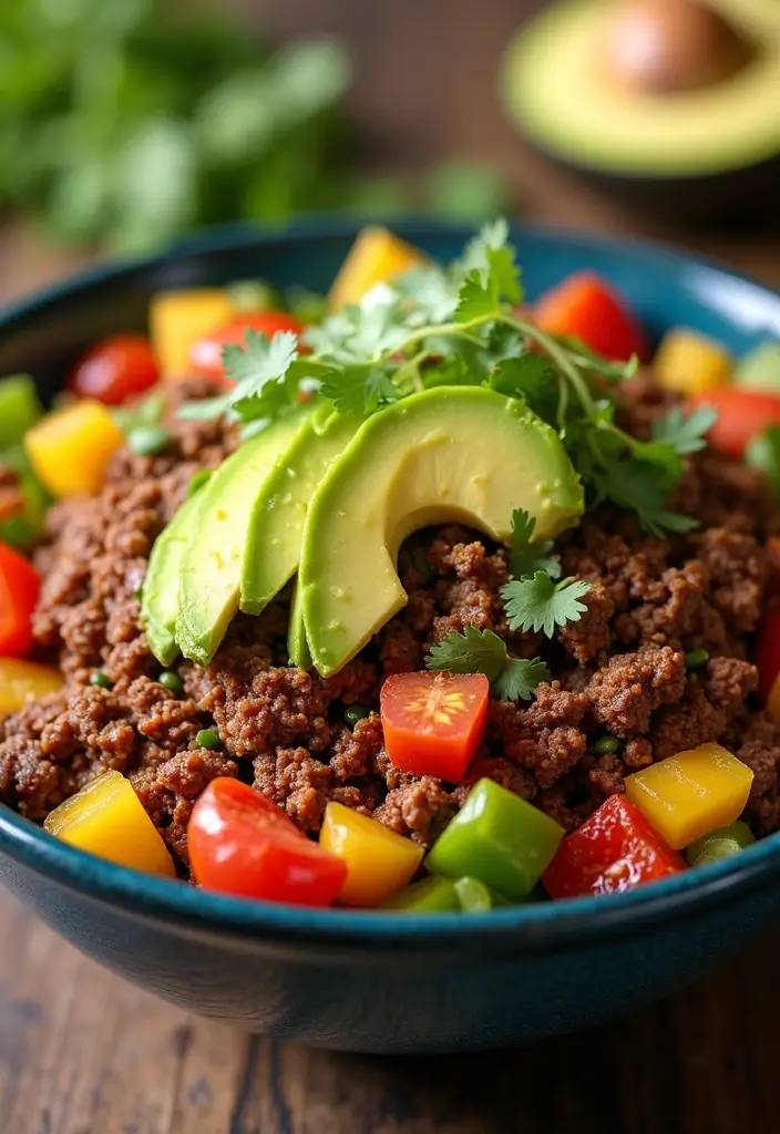 30 Whole30 Mexican Recipes That Are Clean and Delicious 88 30 Whole30 Mexican Recipes That Are Clean and Delicious - 16. Whole30 Taco Salad