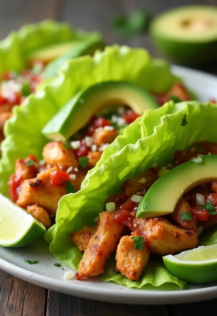 30 Whole30 Mexican Recipes That Are Clean and Delicious 131 30 Whole30 Mexican Recipes That Are Clean and Delicious - 23. Whole30 Chicken Tacos with Avocado