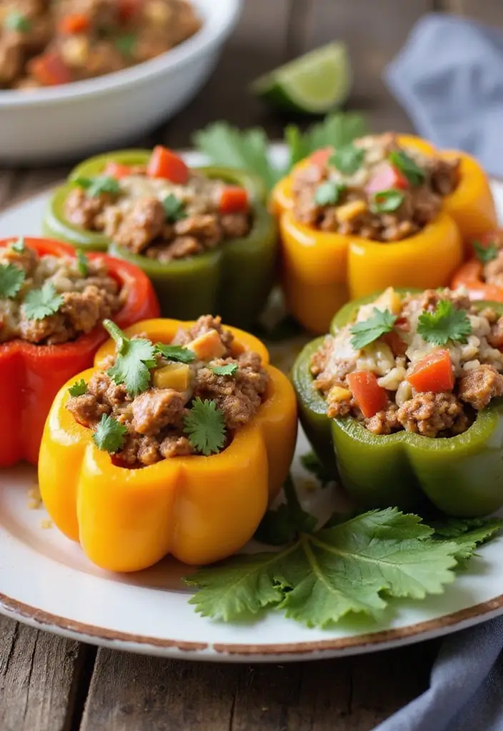 30 Whole30 Mexican Recipes That Are Clean and Delicious 157 30 Whole30 Mexican Recipes That Are Clean and Delicious - 27. Whole30 Mexican Stuffed Peppers
