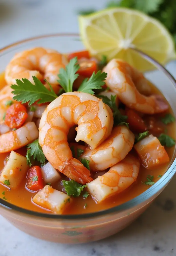 30 Whole30 Mexican Recipes That Are Clean and Delicious 14 30 Whole30 Mexican Recipes That Are Clean and Delicious - 4. Shrimp Ceviche